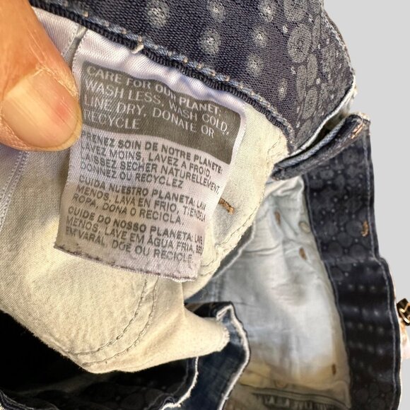 Levi Strauss & Co 525 Women's Perfect Waist Straight Leg Jeans Denim Size 14 - Picture 7 of 10